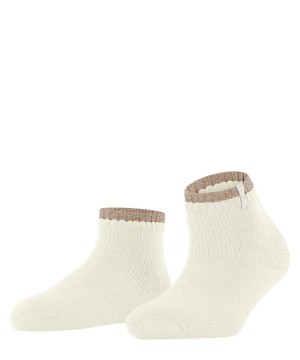 Skarpetki Falke Cosy Plush Short sock Damskie Białe | HBZQOP-458