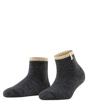 Skarpetki Falke Cosy Plush Short sock Damskie Szare | OTLJHE-289