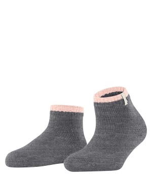 Skarpetki Falke Cosy Plush Short sock Damskie Szare | ASZBED-578