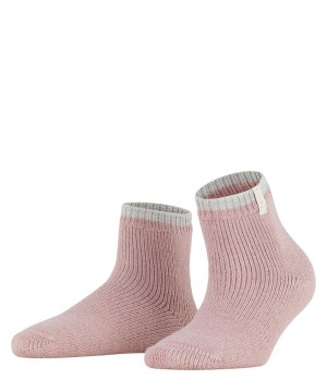 Skarpetki Falke Cosy Plush Short sock Damskie Różowe | GJLYNQ-368