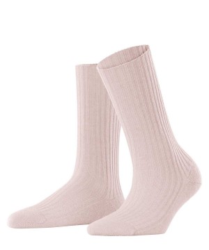 Skarpetki Falke Cosy Wool Boot Socks Damskie Różowe | RAKVUP-873