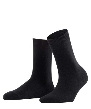 Skarpetki Falke Cosy Wool Socks Damskie Czarne | PDSELO-870