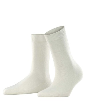 Skarpetki Falke Cosy Wool Socks Damskie Białe | LYEJNT-460