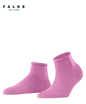 Skarpetki Falke Cotton Touch Short sock Damskie Czerwone | SJMWNL-035