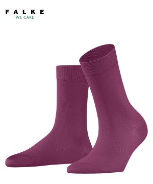 Skarpetki Falke Cotton Touch Socks Damskie Fioletowe | KCAITN-546