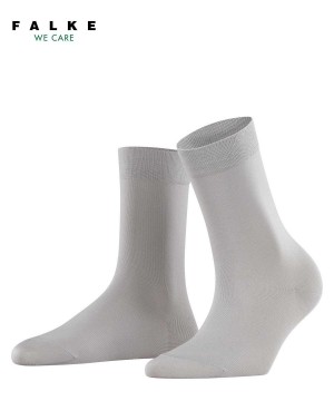 Skarpetki Falke Cotton Touch Socks Damskie Szare | RFNMVE-024