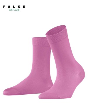 Skarpetki Falke Cotton Touch Socks Damskie Czerwone | IJWLPV-643