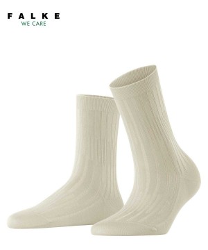 Skarpetki Falke Dash Rib Socks Damskie Beżowe | EXWANH-701