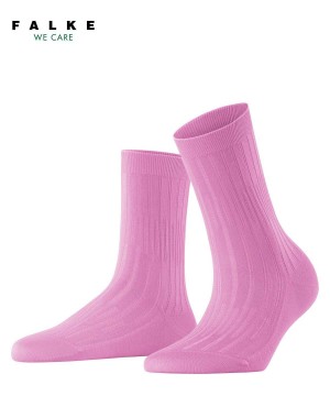 Skarpetki Falke Dash Rib Socks Damskie Czerwone | TLMCKY-647