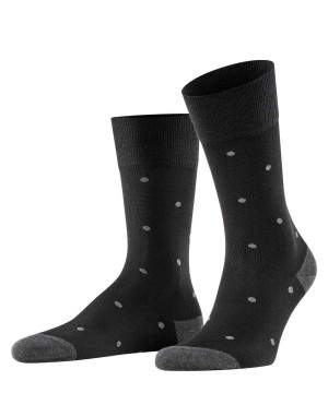 Skarpetki Falke Dot Socks Męskie Szare | YWJKUX-427