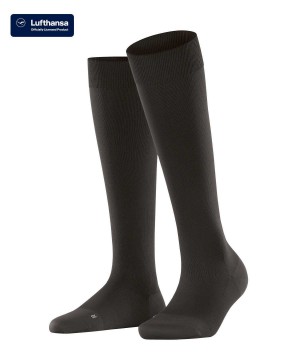 Skarpetki Falke Energizer Knee-high Socks Damskie Brązowe | SONGDK-186