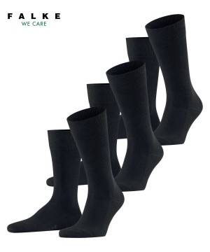 Skarpetki Falke Family 3-Pack Socks Męskie Niebieskie | RMPLJC-704