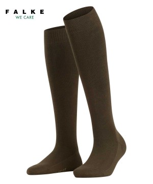 Skarpetki Falke Family Knee-high Socks Damskie Zielone | TDVOZW-534