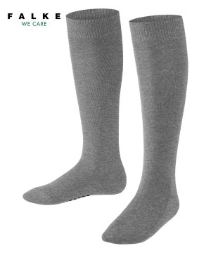 Skarpetki Falke Family Knee-high Socks Dziecięce Szare | HZCKGX-790