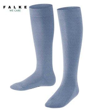 Skarpetki Falke Family Knee-high Socks Dziecięce Niebieskie | NFZUWH-240