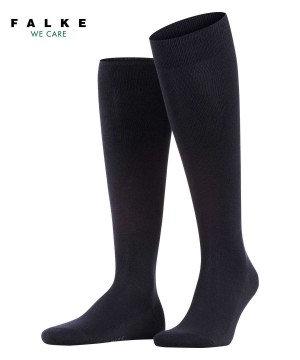 Skarpetki Falke Family Knee-high Socks Męskie Niebieskie | NQCBOP-427