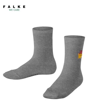 Skarpetki Falke Family Little Chick Socks Dziecięce Szare | OSHBTG-942