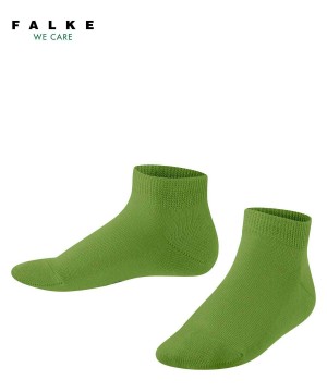 Skarpetki Falke Family Sneaker socks Dziecięce Zielone | DAICUT-598