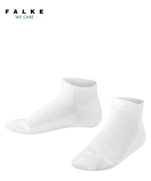 Skarpetki Falke Family Sneaker socks Dziecięce Białe | ZLRKST-260