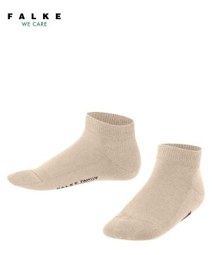 Skarpetki Falke Family Sneaker socks Dziecięce Beżowe | YRUACK-239