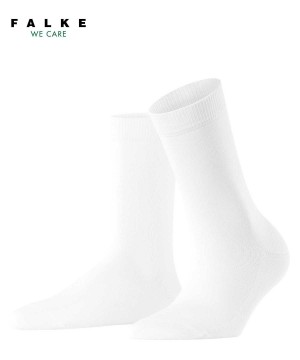 Skarpetki Falke Family Socks Damskie Białe | TXAIGJ-849