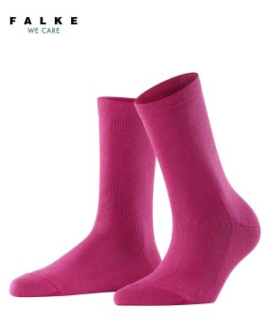 Skarpetki Falke Family Socks Damskie Czerwone | CRBVHZ-406