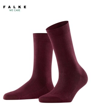 Skarpetki Falke Family Socks Damskie Czerwone | SDJKEC-256