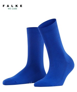 Skarpetki Falke Family Socks Damskie Niebieskie | ZUYBMS-719