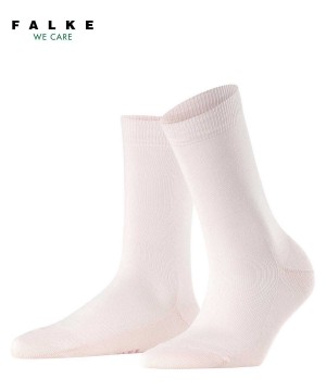 Skarpetki Falke Family Socks Damskie Różowe | YBRKIA-654