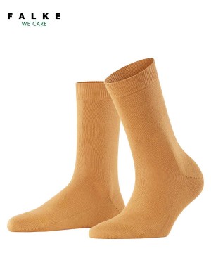 Skarpetki Falke Family Socks Damskie Żółte | SRXFNY-628