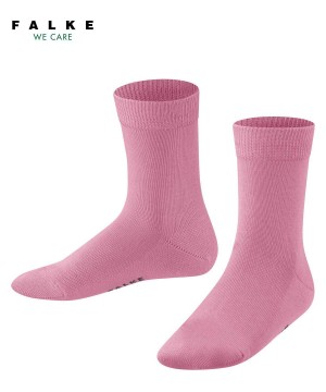 Skarpetki Falke Family Socks Dziecięce Różowe | UFPQLS-502