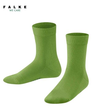 Skarpetki Falke Family Socks Dziecięce Zielone | HPYKEX-928