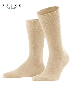 Skarpetki Falke Family Socks Męskie Beżowe | PKHTXC-416