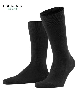 Skarpetki Falke Family Socks Męskie Czarne | HYFAQM-809