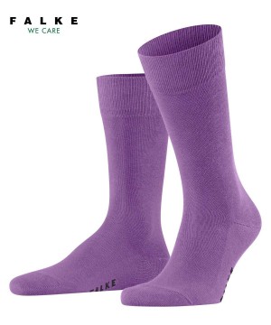 Skarpetki Falke Family Socks Męskie Fioletowe | VILCDT-768