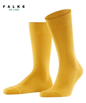 Skarpetki Falke Family Socks Męskie Żółte | HXLVKU-371