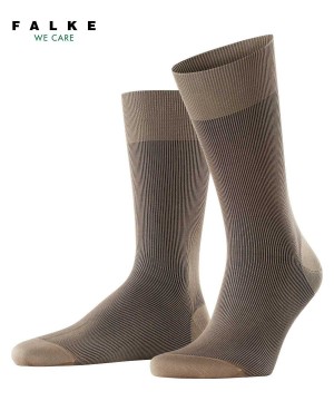 Skarpetki Falke Fine Shadow Socks Męskie Szare | NLFXOP-284