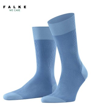 Skarpetki Falke Fine Shadow Socks Męskie Niebieskie | MCENKA-194