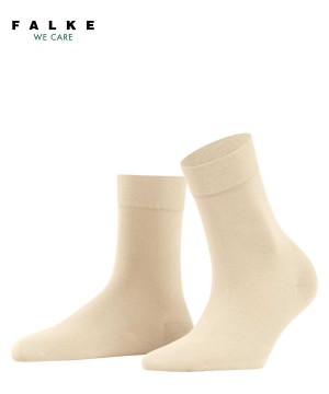 Skarpetki Falke Fine Softness 50 DEN Socks Damskie Beżowe | WDCSMX-875