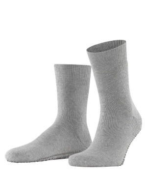 Skarpetki Falke Homepads House socks Męskie Szare | LUYSOF-237