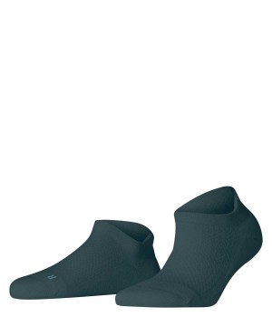 Skarpetki Falke Honeycomb Sneaker socks Damskie Zielone | HRPEDU-190