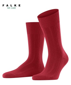 Skarpetki Falke Lhasa Rib Socks Męskie Czerwone | MTQRHF-018