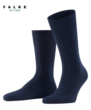 Skarpetki Falke Lhasa Rib Socks Męskie Niebieskie | BZFORM-476