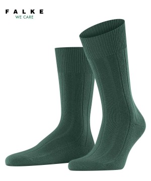 Skarpetki Falke Lhasa Rib Socks Męskie Zielone | JYHECA-853