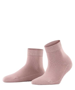 Skarpetki Falke Light Cuddle Pads Short sock Damskie Czerwone | AIWMTV-687