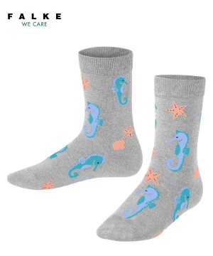 Skarpetki Falke Lovely Seahorses Socks Dziecięce Szare | BXDFGR-238