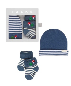 Skarpetki Falke Lucky Giftset Socks Niemowlęce Niebieskie | PWZBXR-258