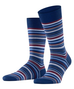 Skarpetki Falke Microblock Socks Męskie Niebieskie | JTOSQI-781