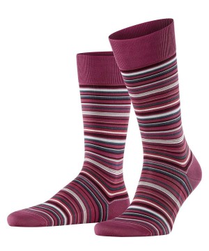 Skarpetki Falke Microblock Socks Męskie Różowe | CPAMLU-637