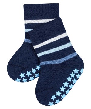 Skarpetki Falke Multi Stripe House socks Niemowlęce Niebieskie | FVTDAB-829